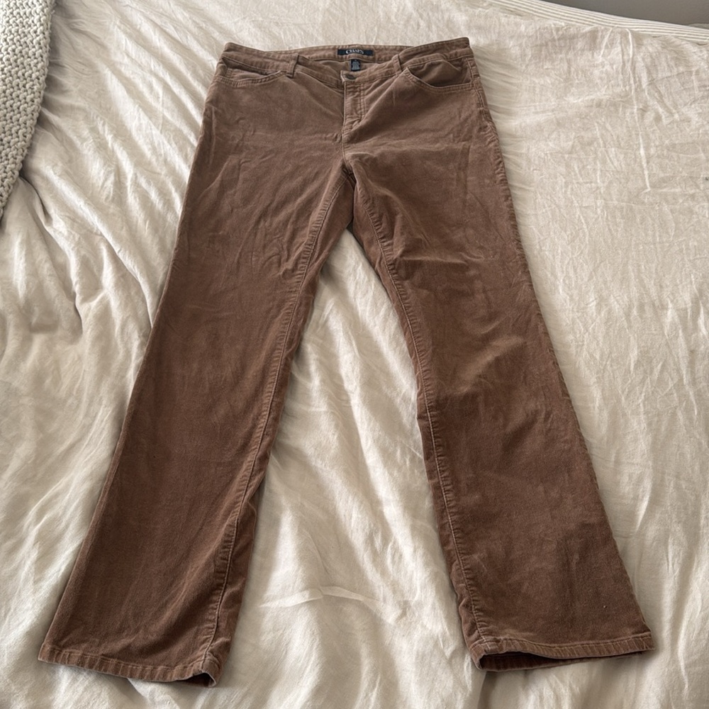 Chaps Women’s Brown Corduroy Pants